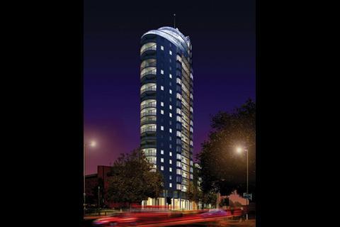 Devereux’s soon-to-be-completed Altitude 25 residential scheme in Croydon.